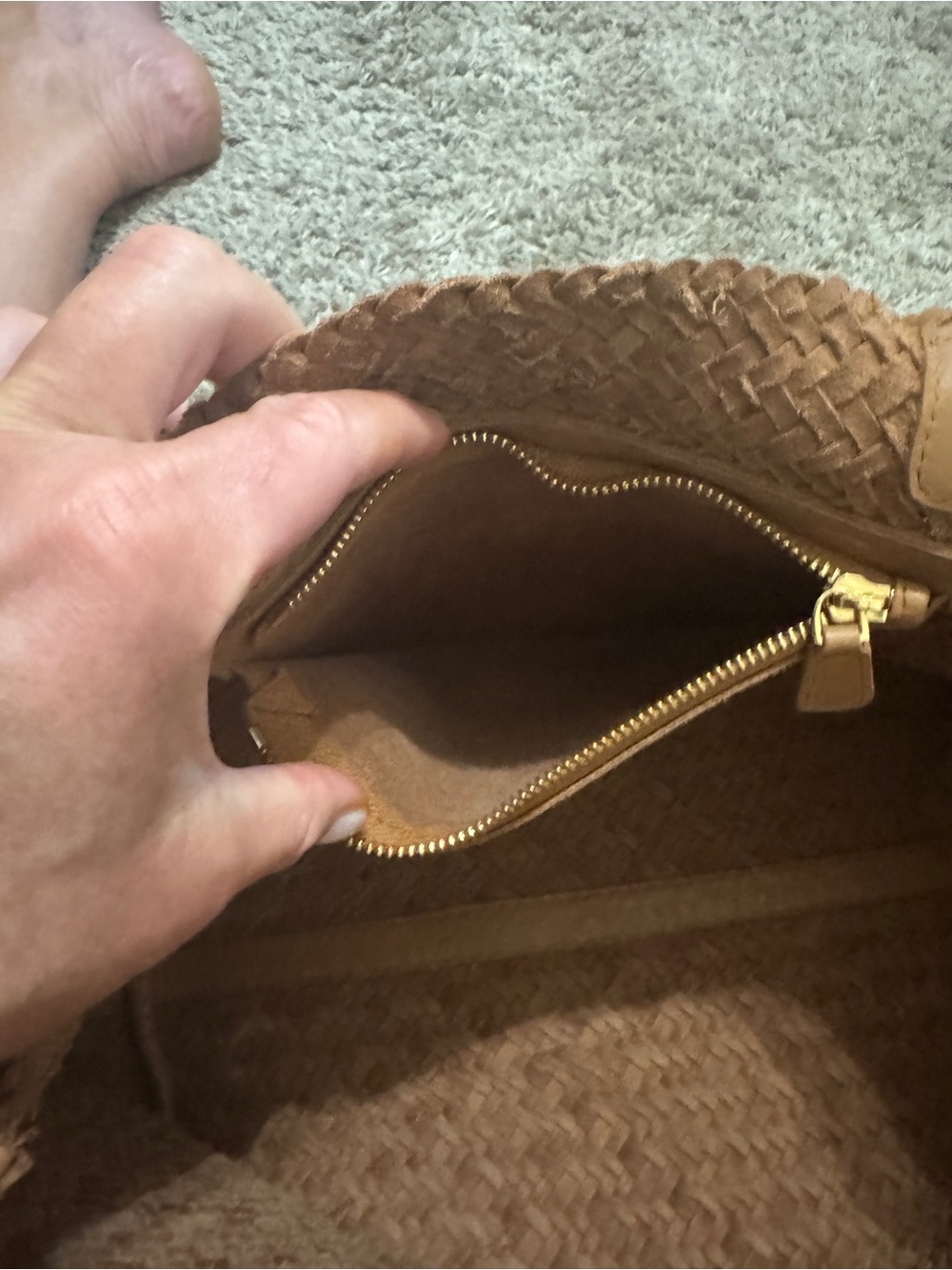 EUC Madewell Woven Tote - Picture 6 of 6